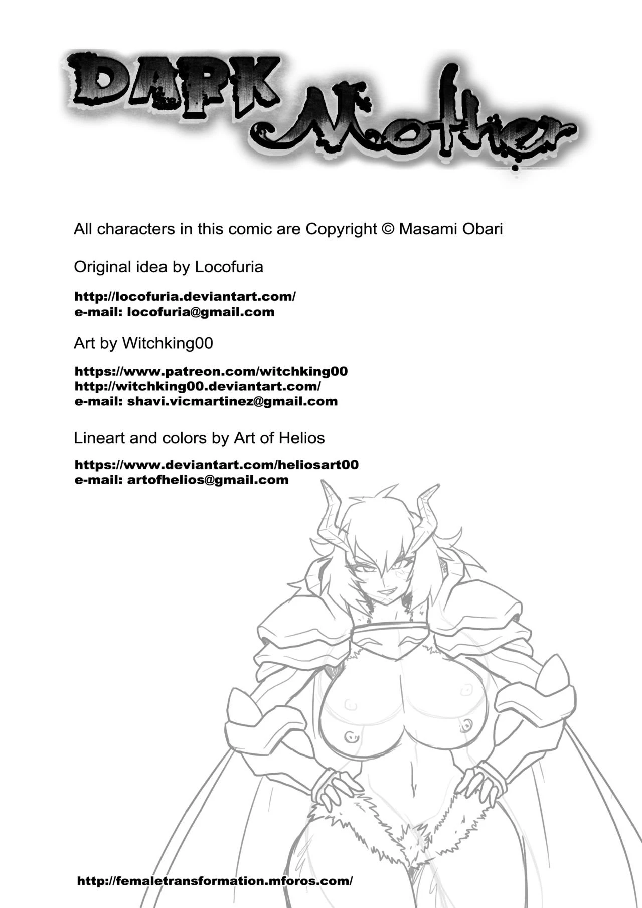 Dark Mother 2 porn comic picture 3