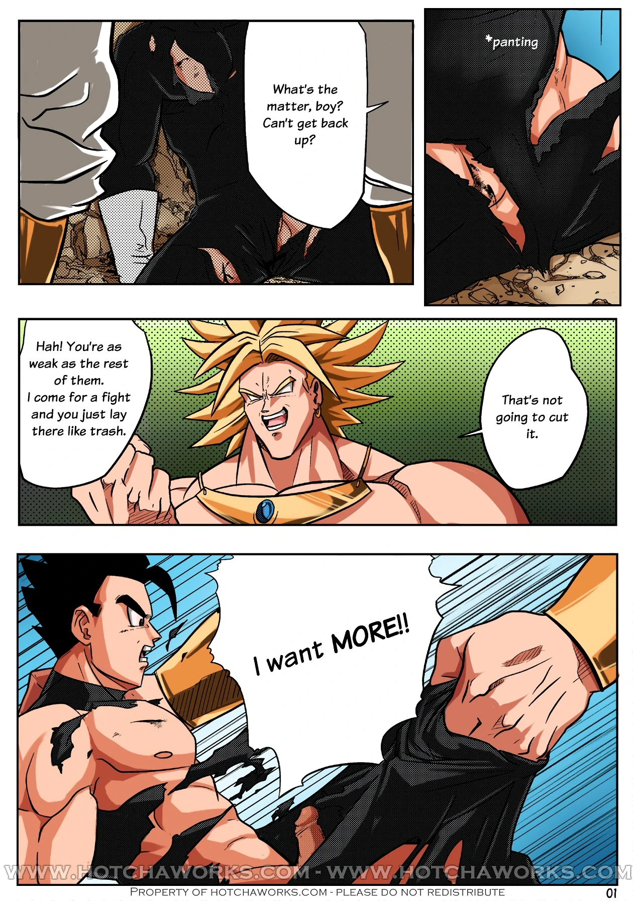 DBZ - Strike porn comic picture 2