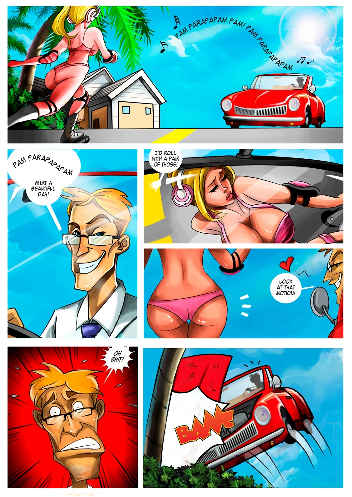 Dead or Alive porn comic picture 1