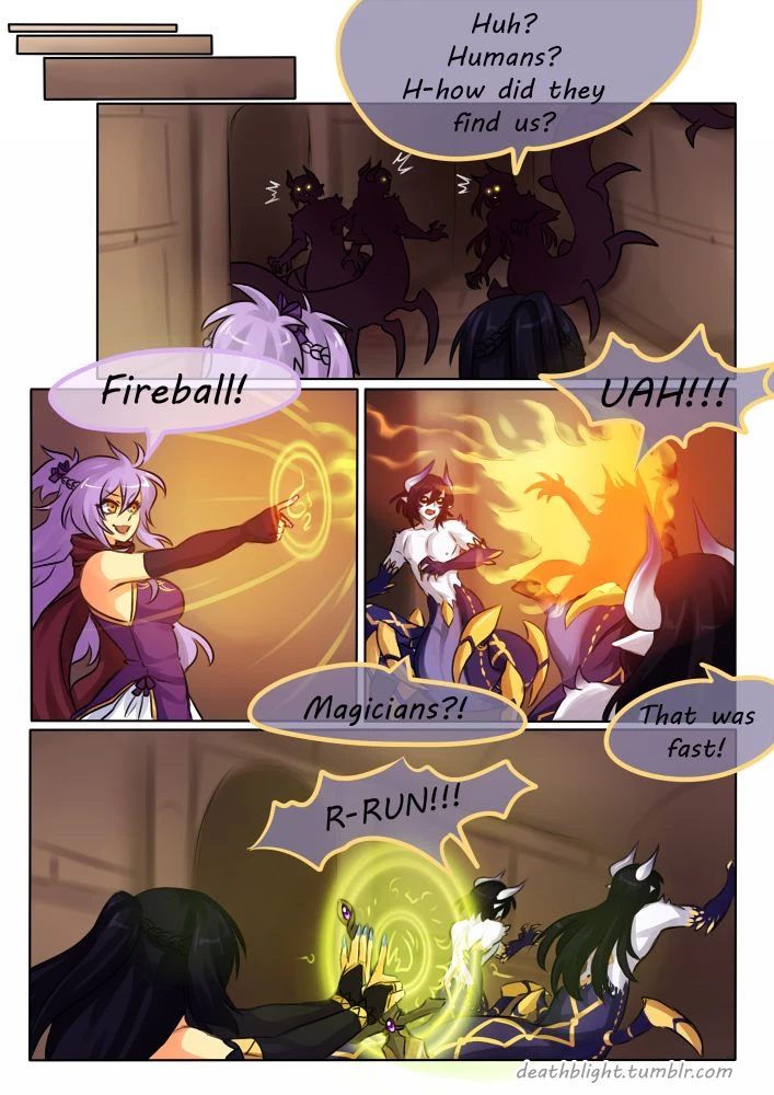 Deathblight 3 porn comic picture 9
