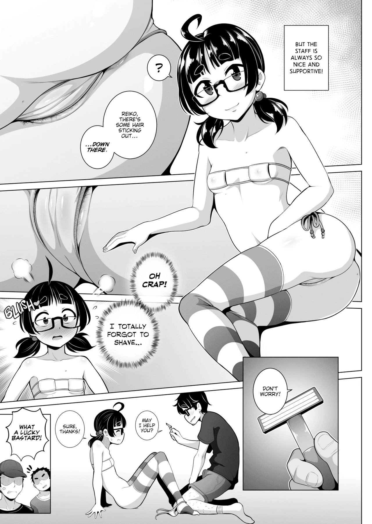 Debut porn comic picture 9