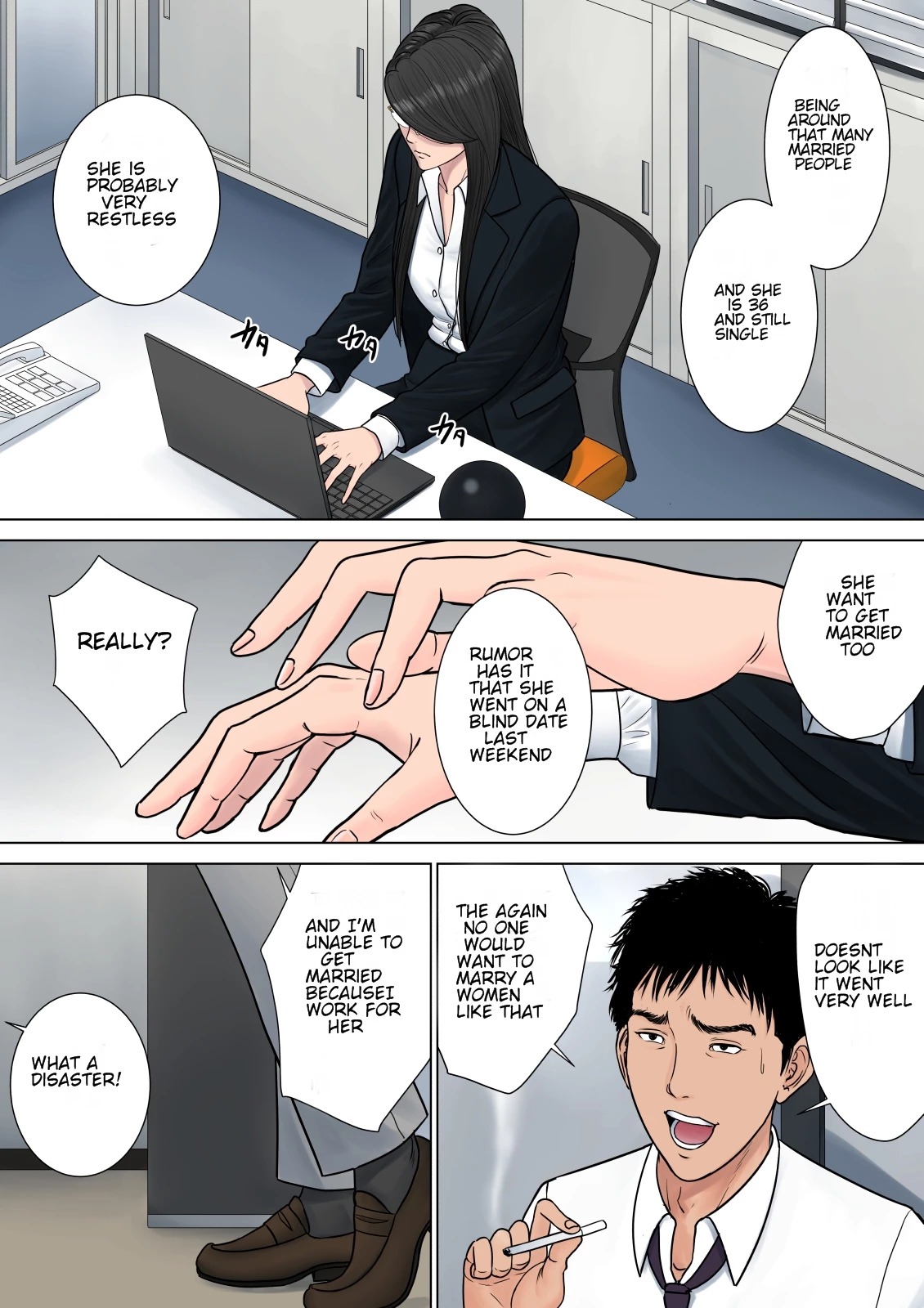 Dekiru Onna Joushi porn comic picture 5