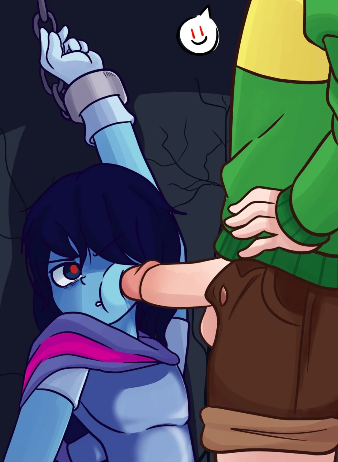 Deltarune porn comic picture 1