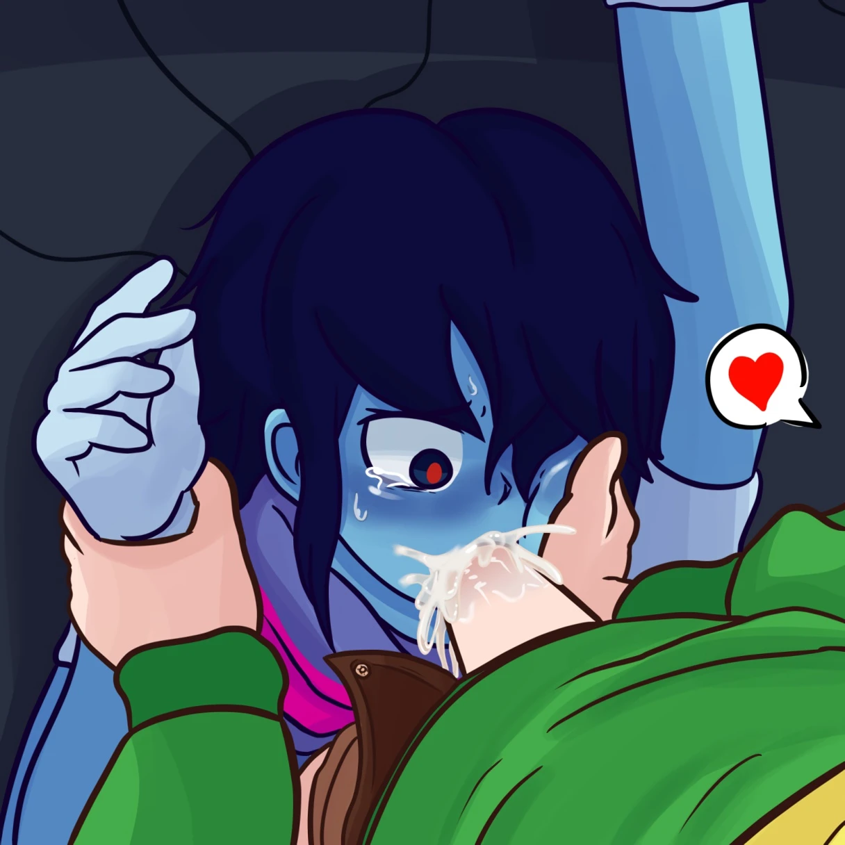 Deltarune porn comic picture 3