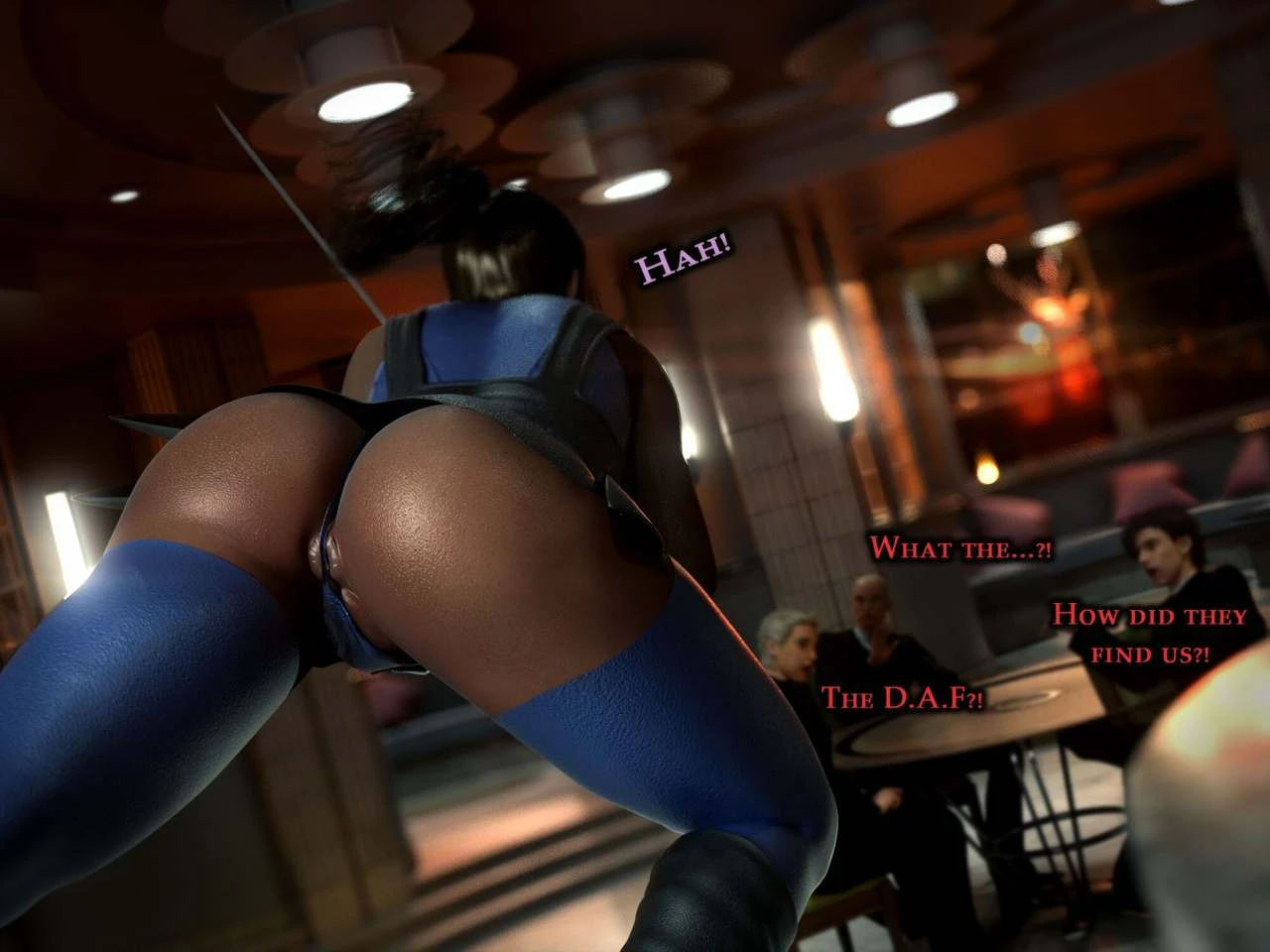 Demon Hunter Diana 2 porn comic picture 2