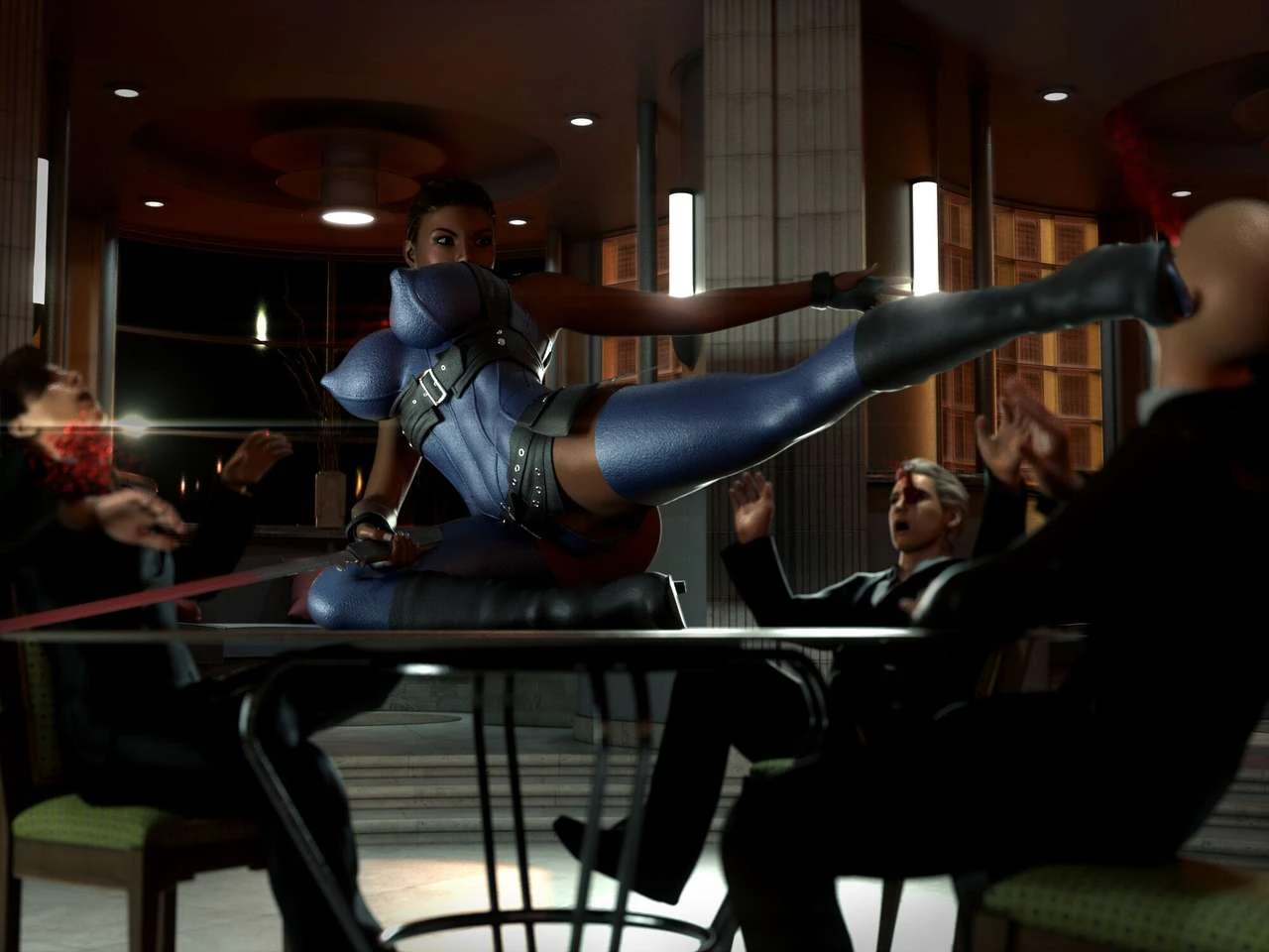 Demon Hunter Diana 2 porn comic picture 3