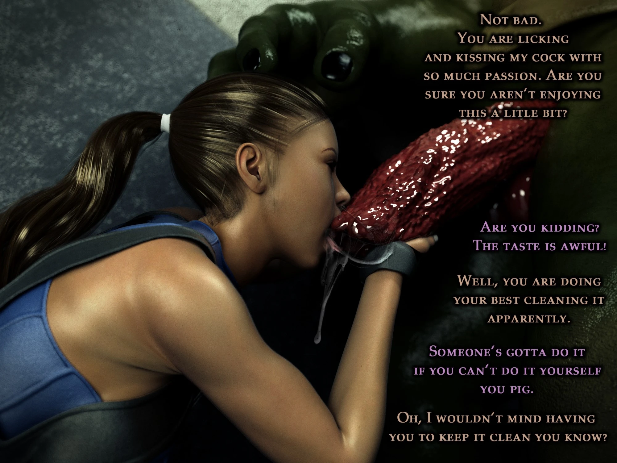 Demon Hunter Diana porn comic picture 26