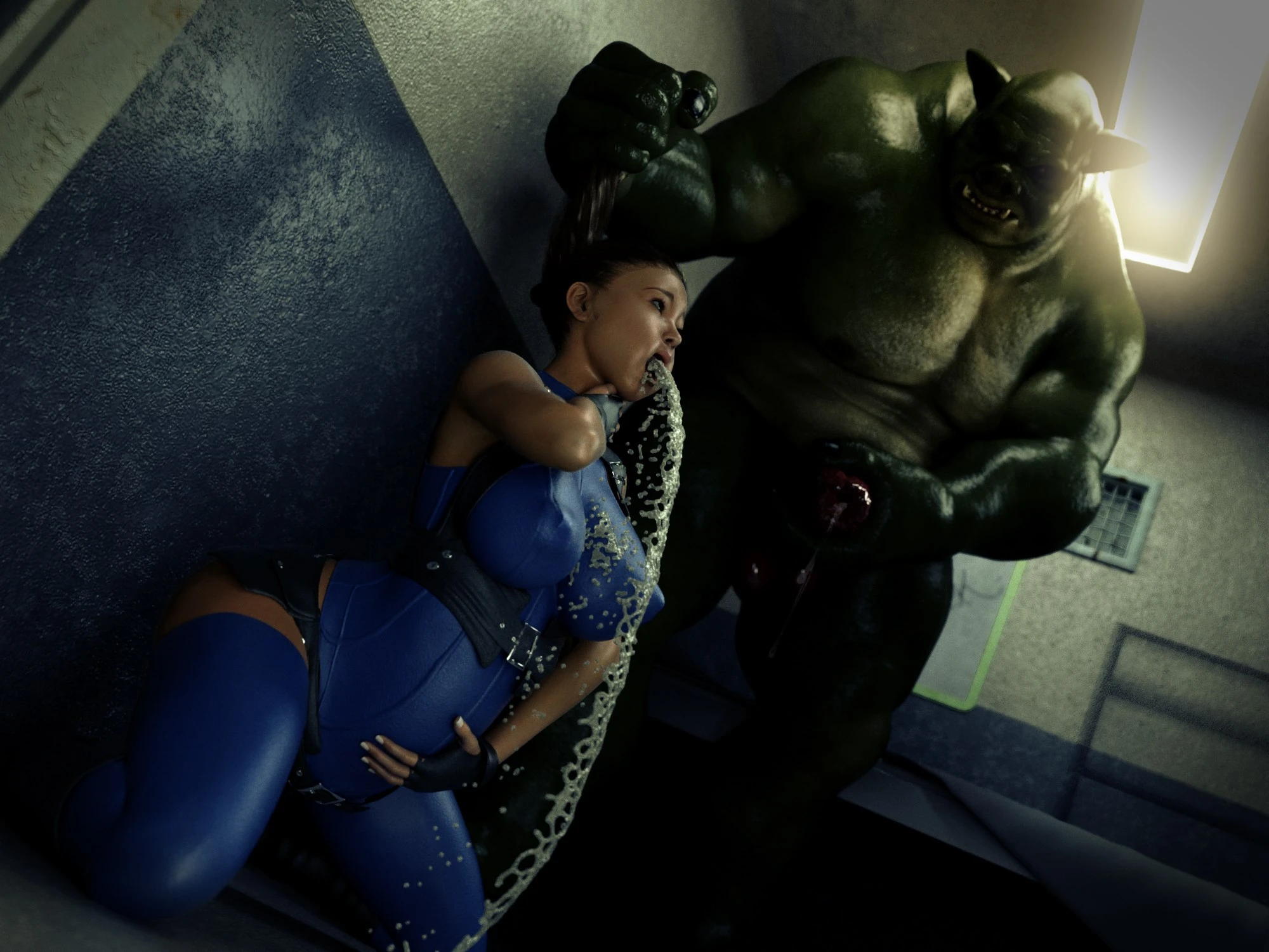 Demon Hunter Diana porn comic picture 43