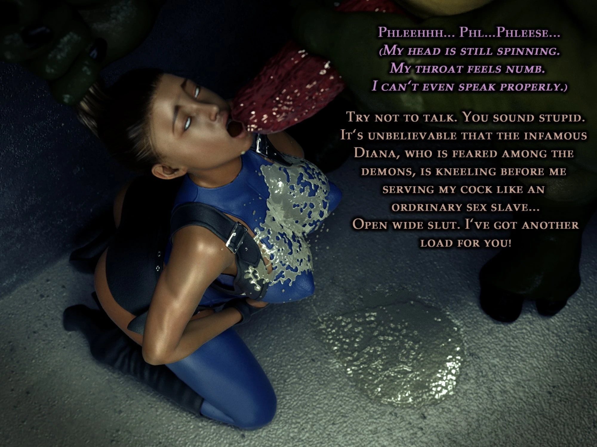 Demon Hunter Diana porn comic picture 46