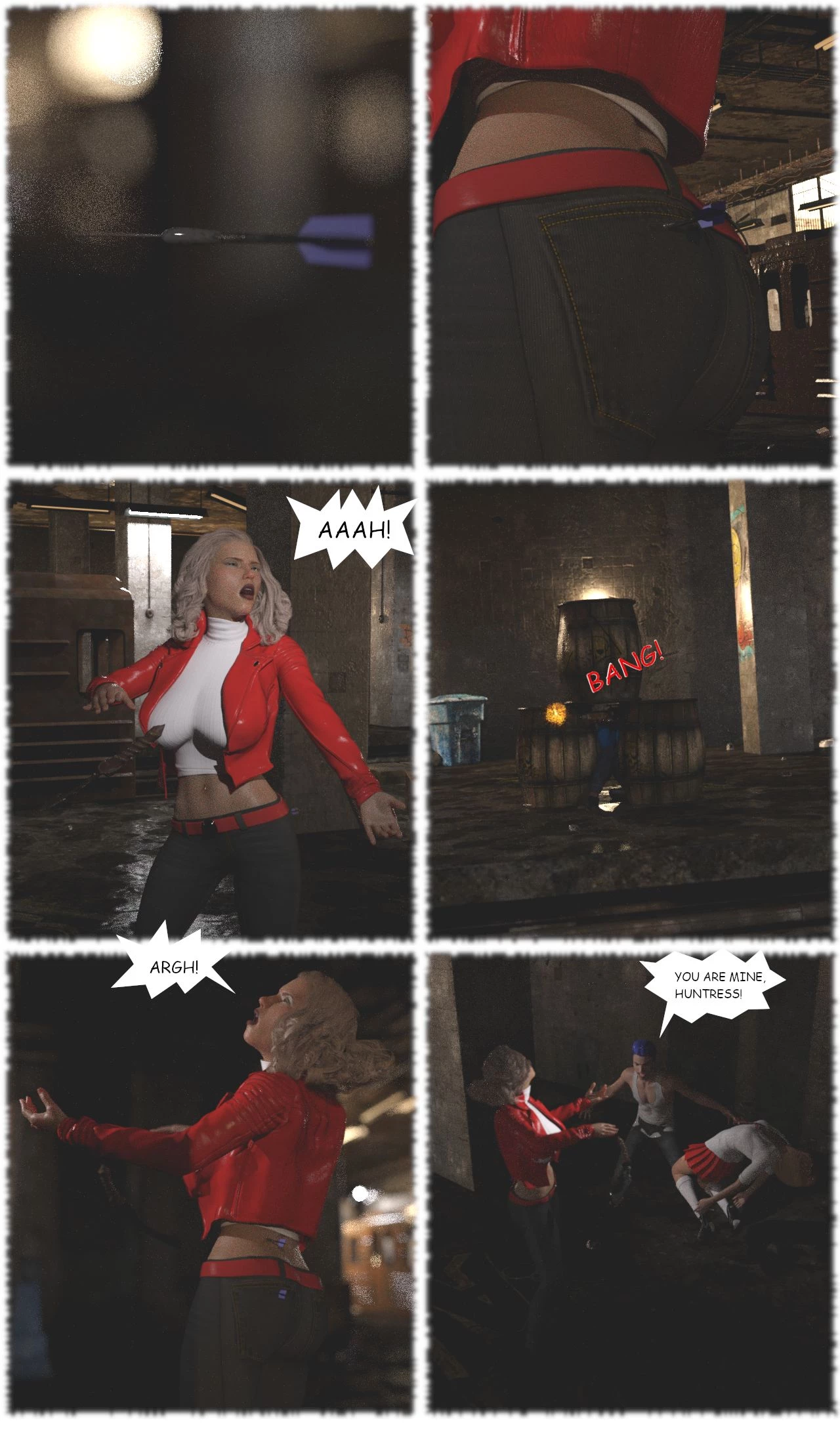 Demon Huntress porn comic picture 10