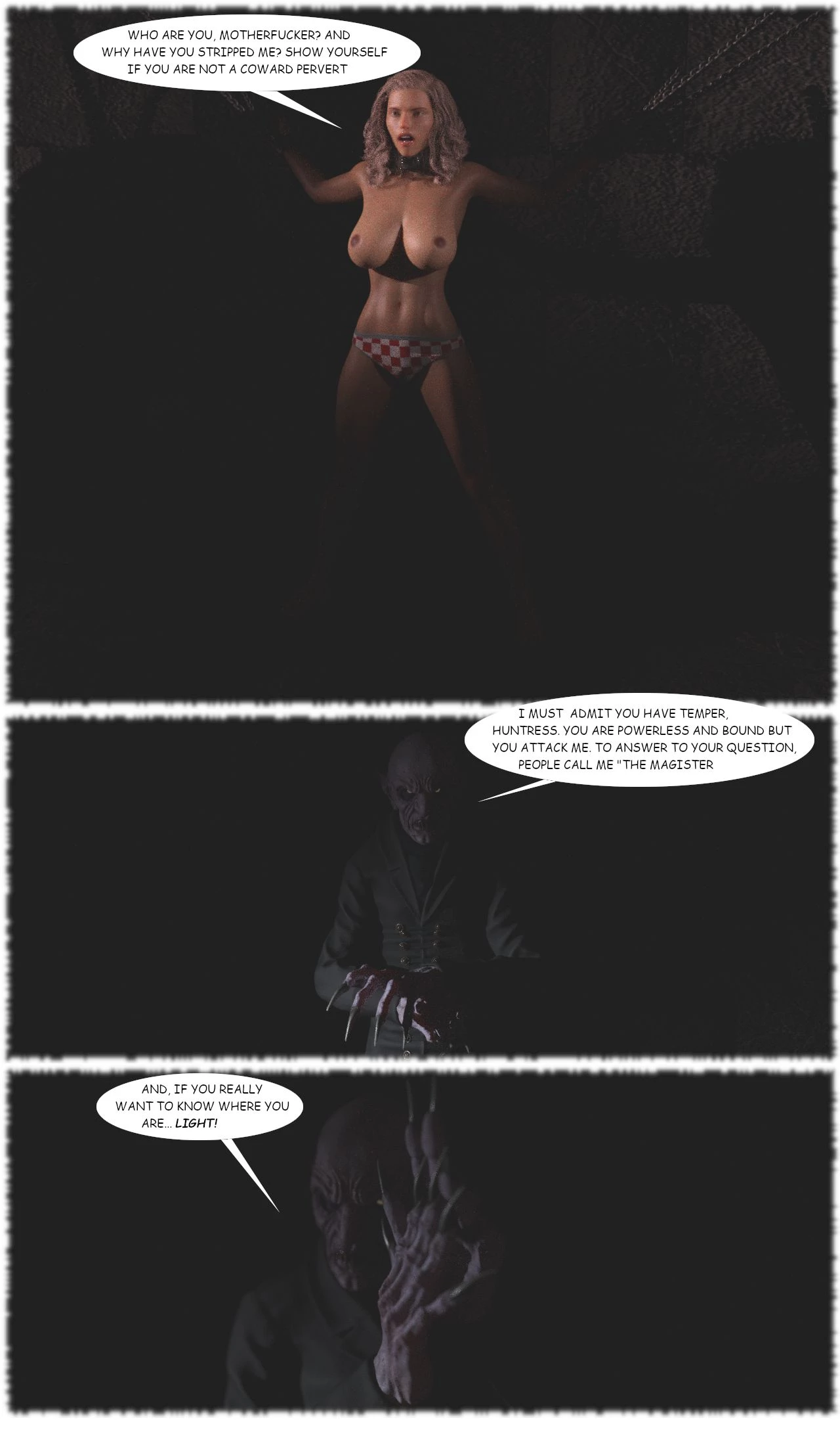 Demon Huntress porn comic picture 14