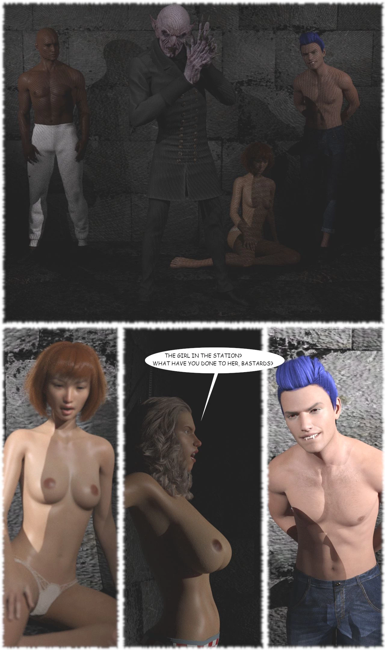 Demon Huntress porn comic picture 15