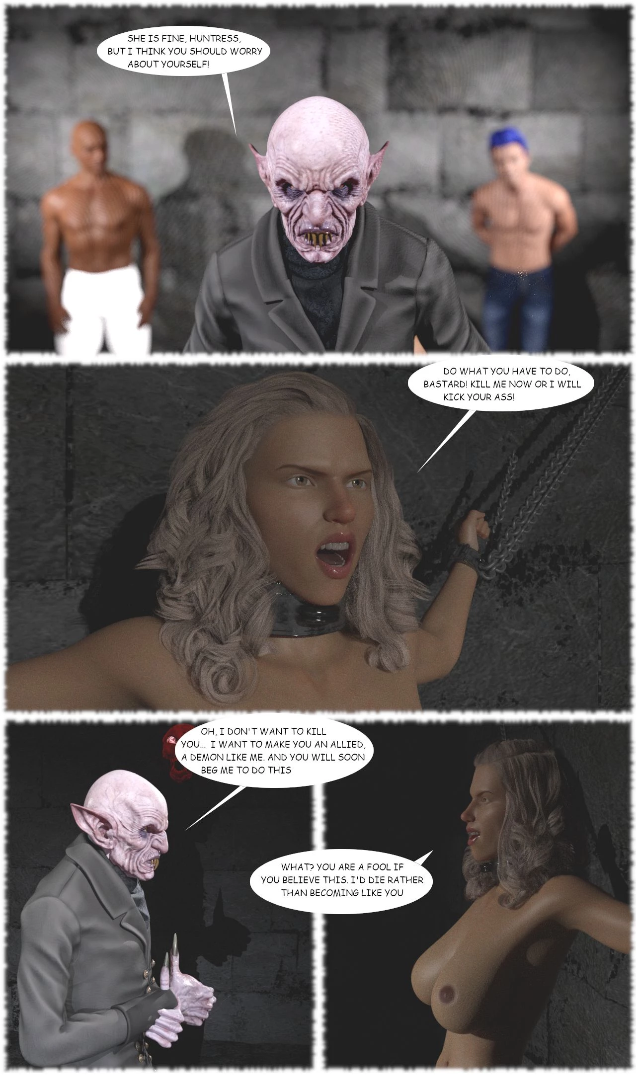 Demon Huntress porn comic picture 16