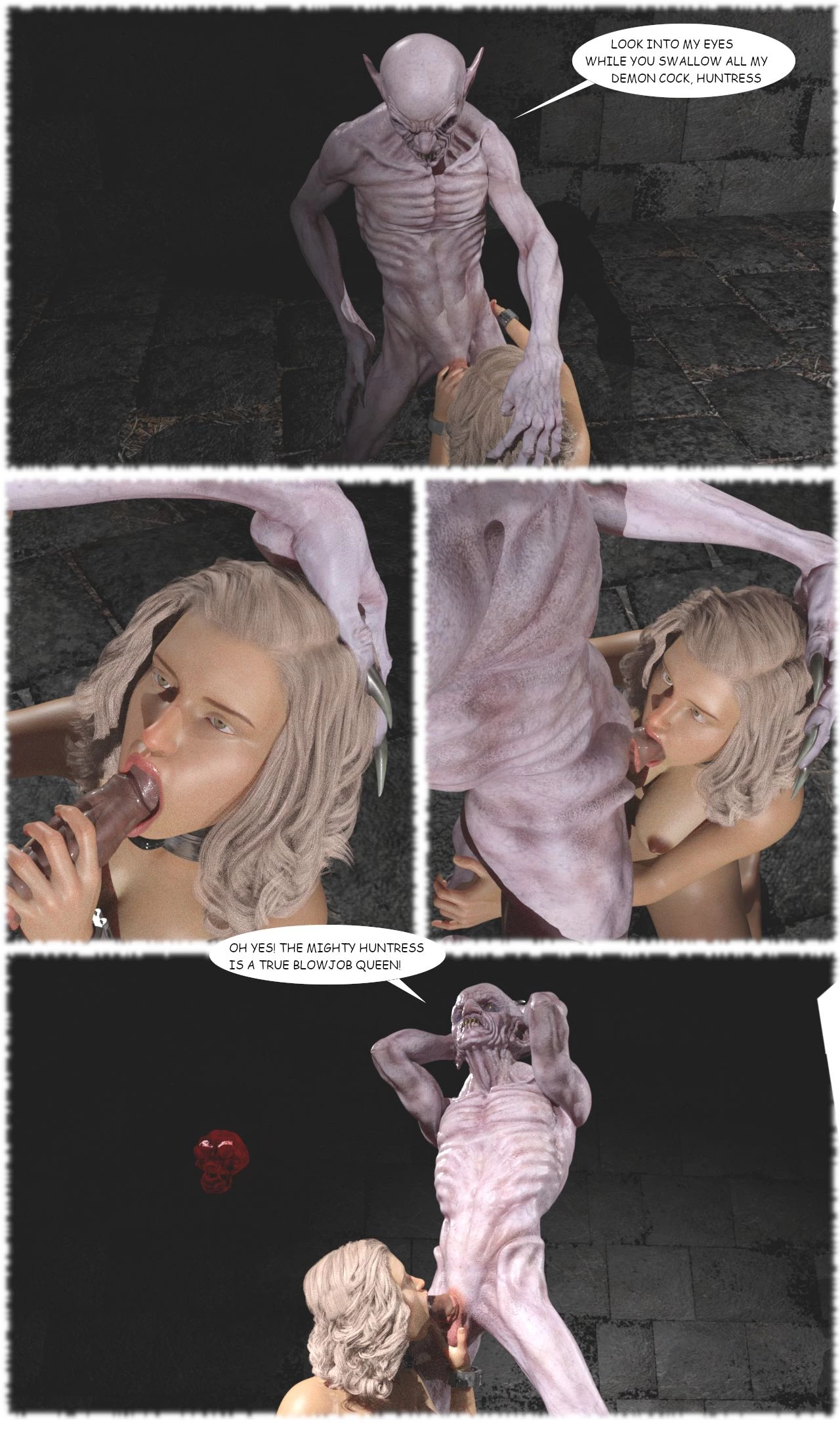 Demon Huntress porn comic picture 22