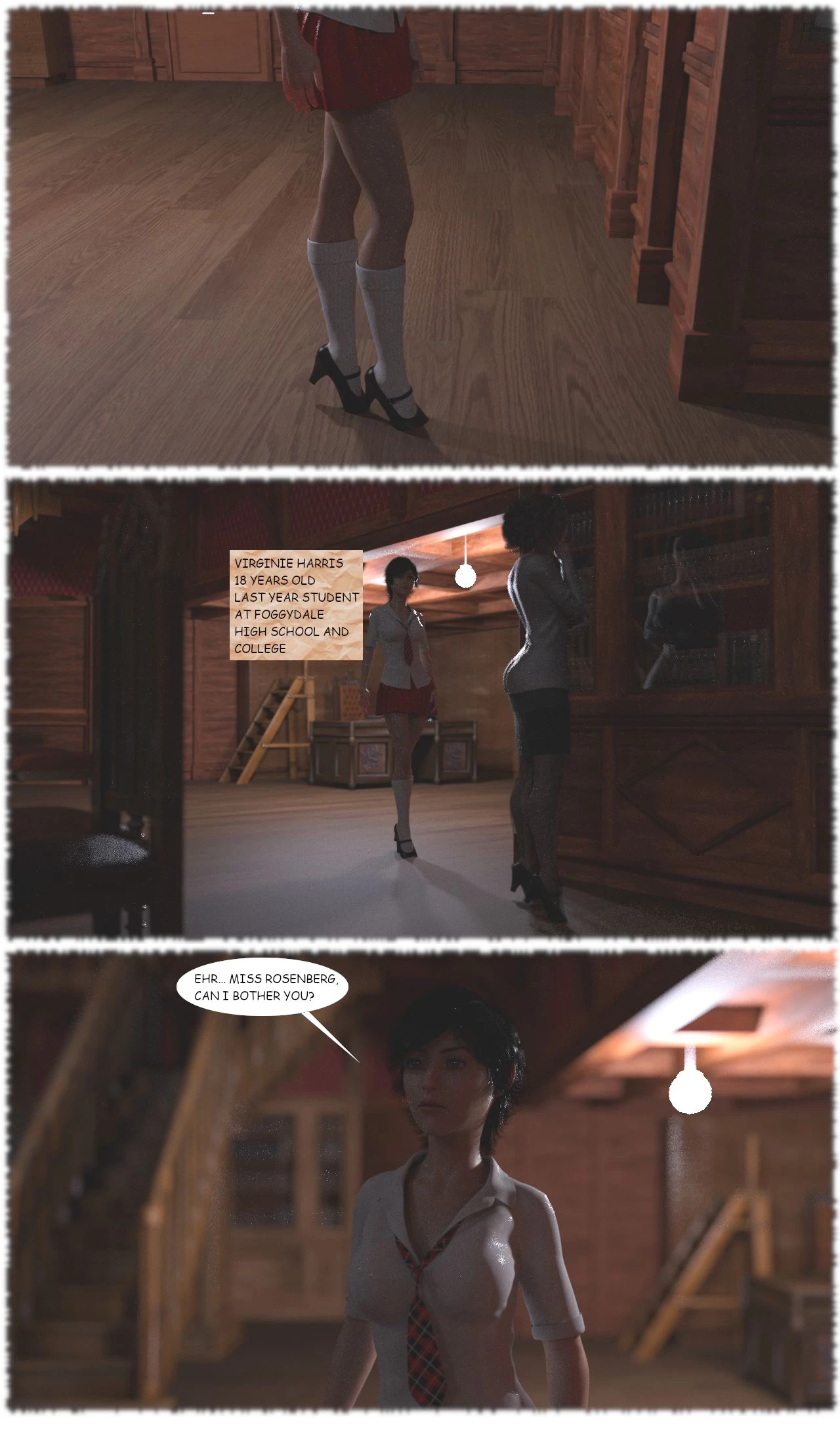 Demon Huntress porn comic picture 39