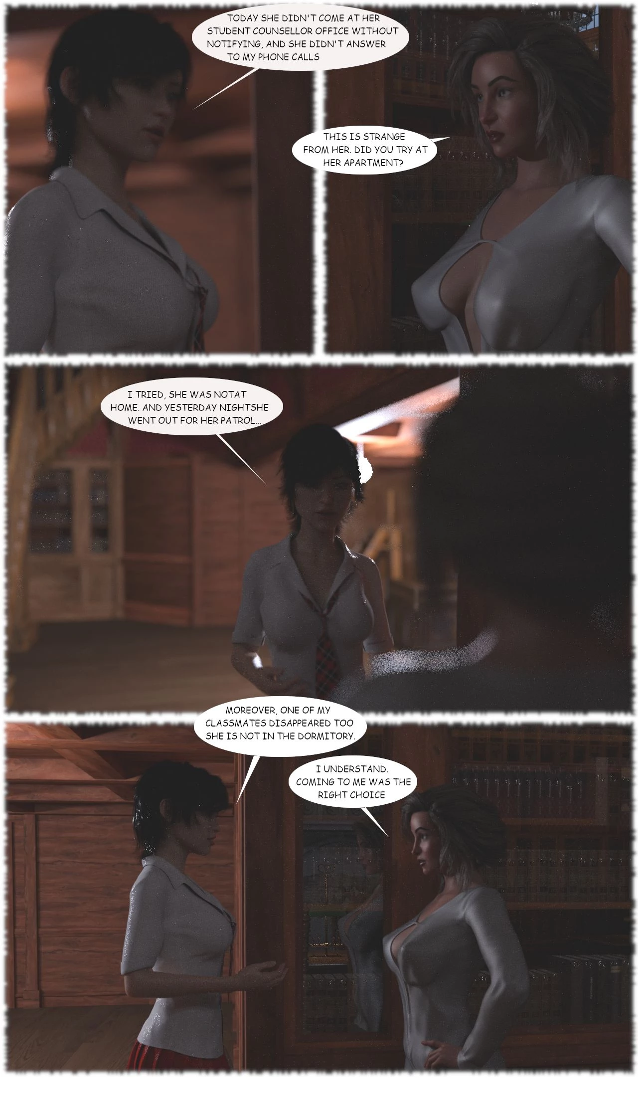 Demon Huntress porn comic picture 41