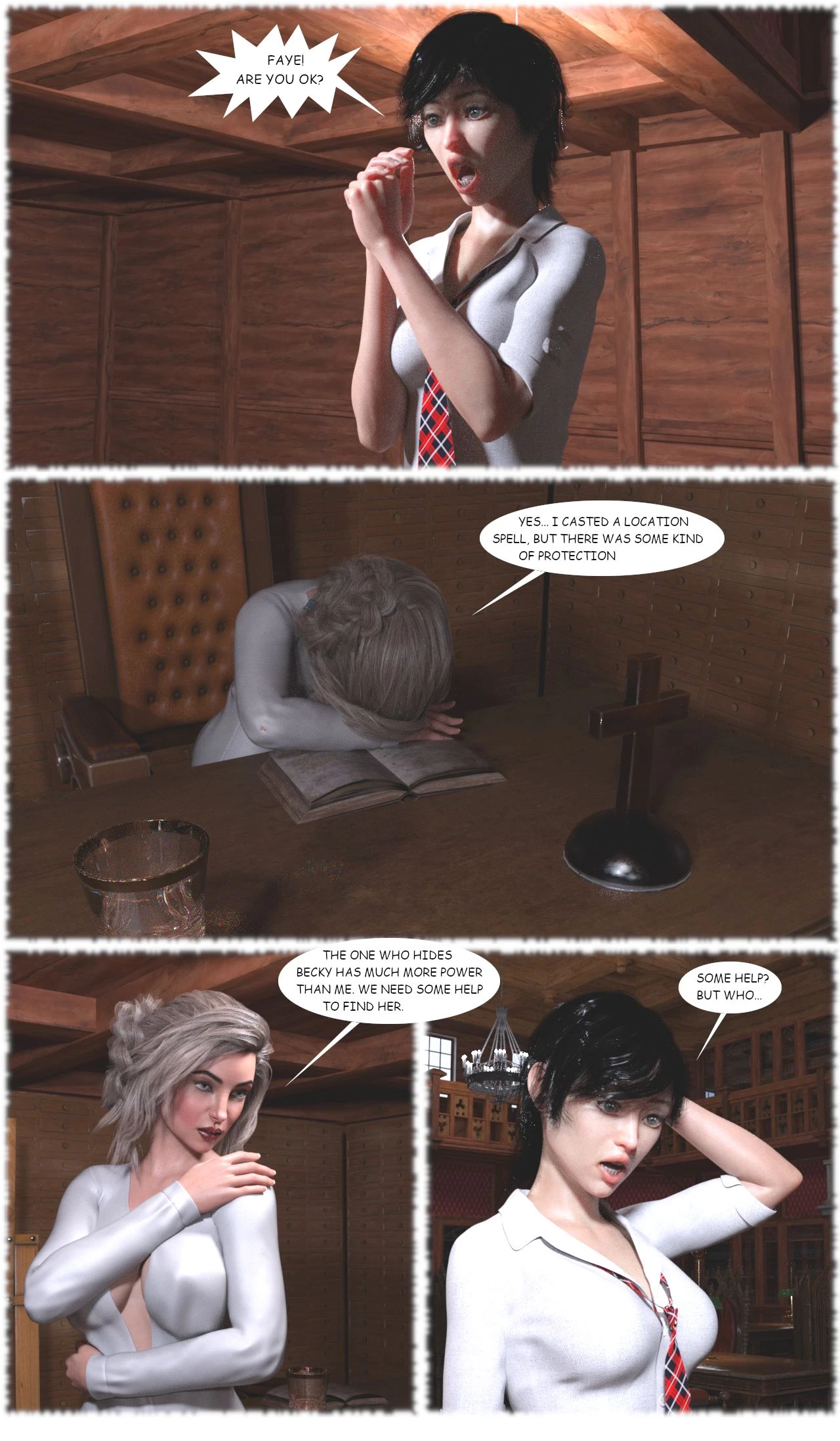 Demon Huntress porn comic picture 45