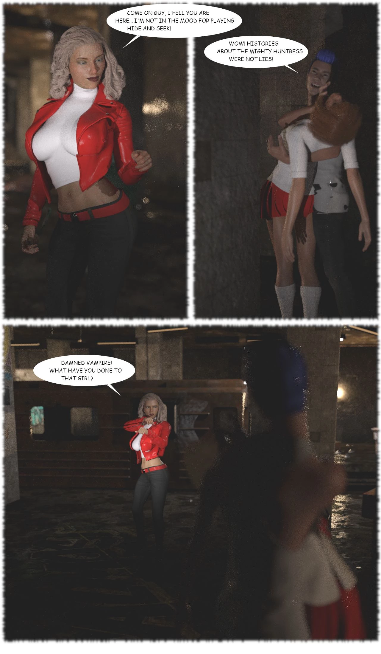 Demon Huntress porn comic picture 6