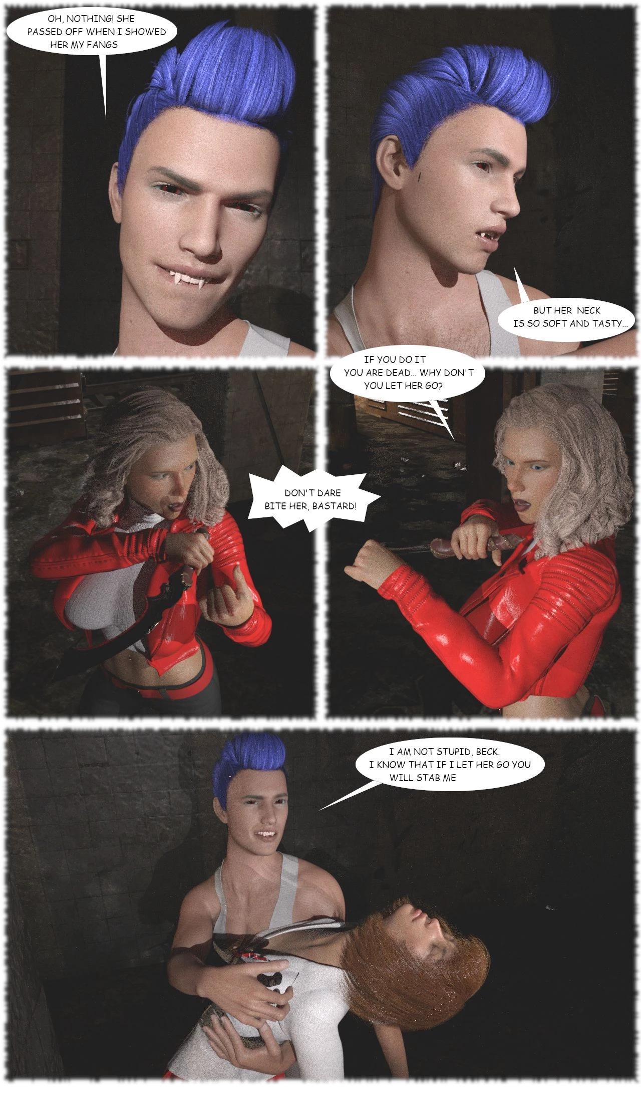 Demon Huntress porn comic picture 7