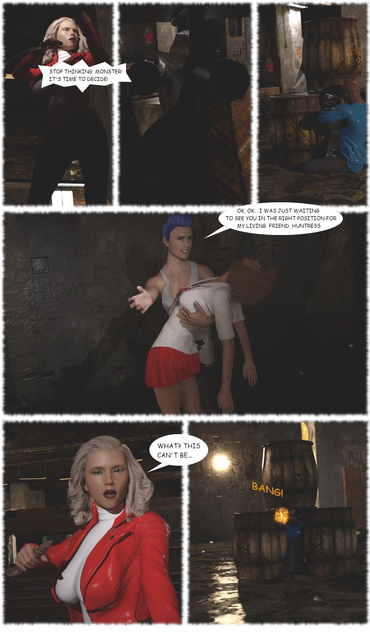 Demon Huntress porn comic picture 9