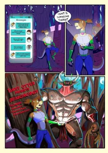 Demonorgy porn comic picture 1