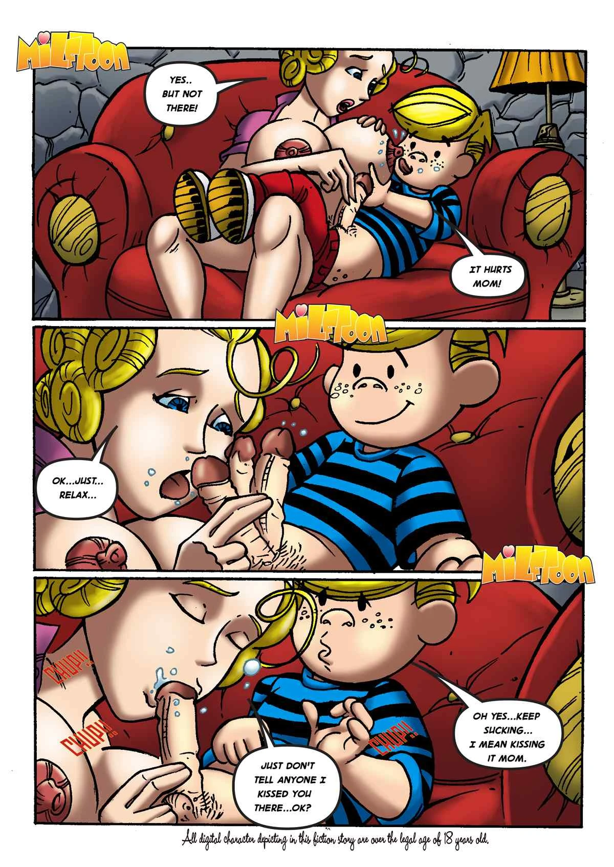 Dennis the Trickster porn comic picture 7