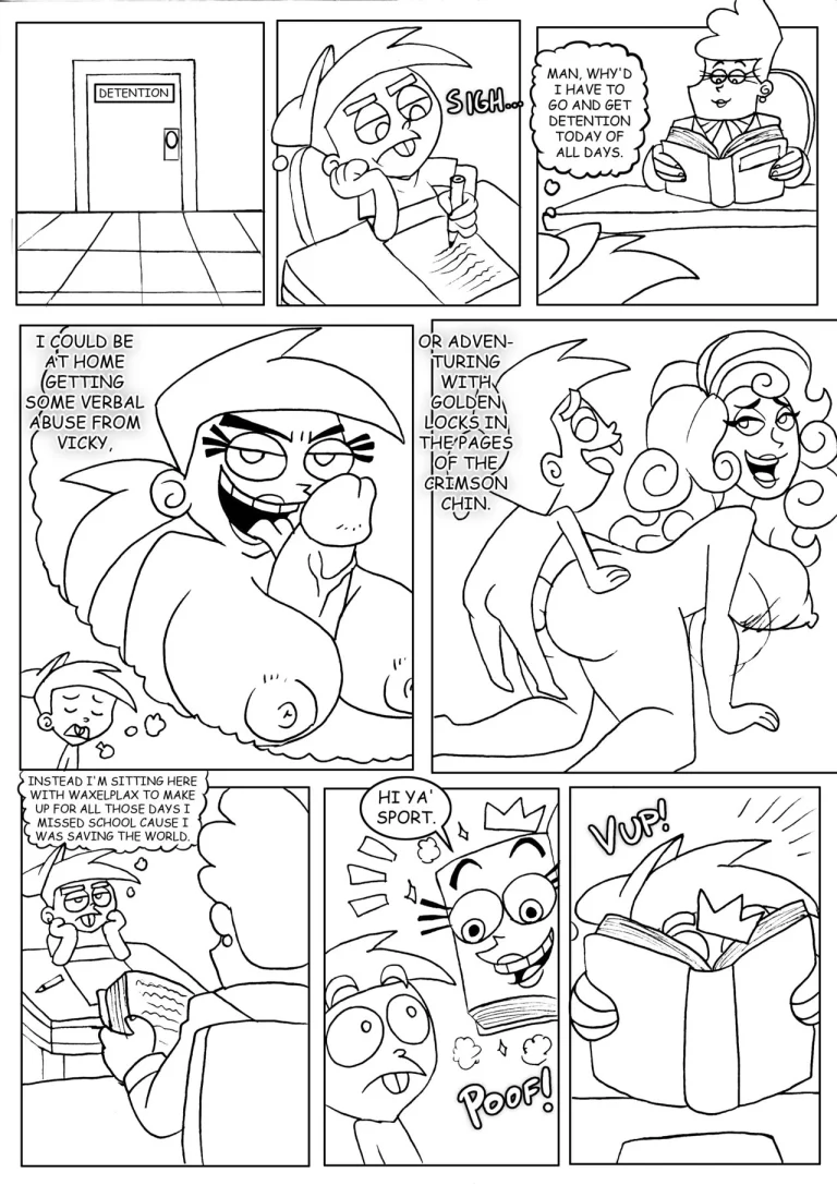 Detention Blue Balls porn comic picture 1