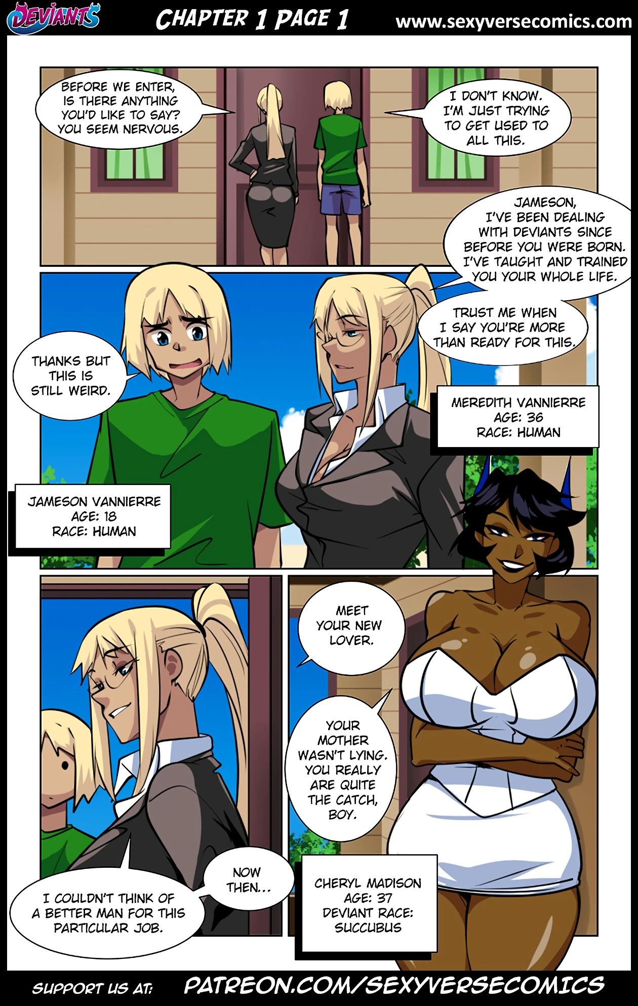 Deviants (Reboot) porn comic picture 2