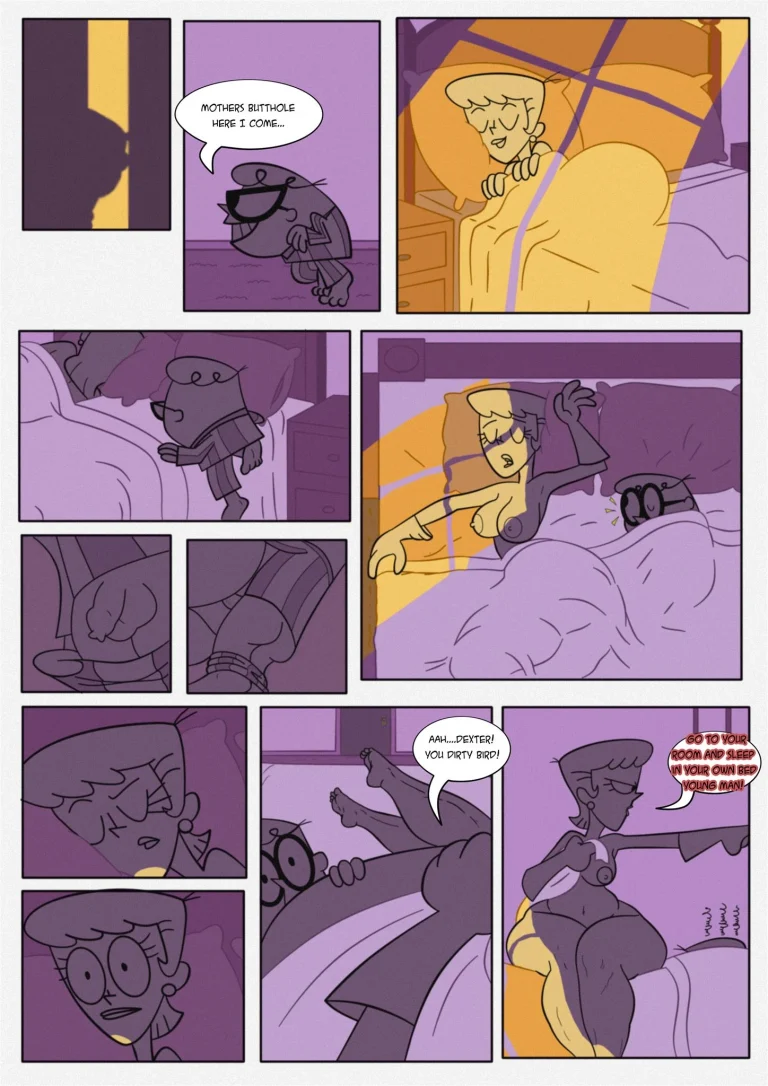 Dexter's Ass Obsession porn comic picture 1