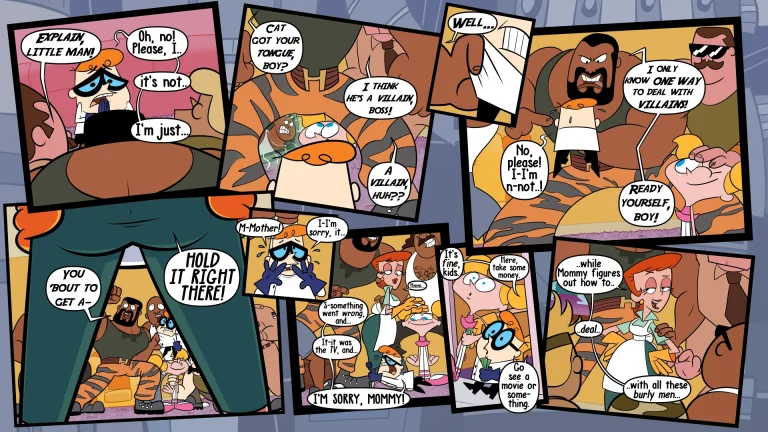 Dexter's Laboratory - Action Skank: Extended Features porn comic picture 4