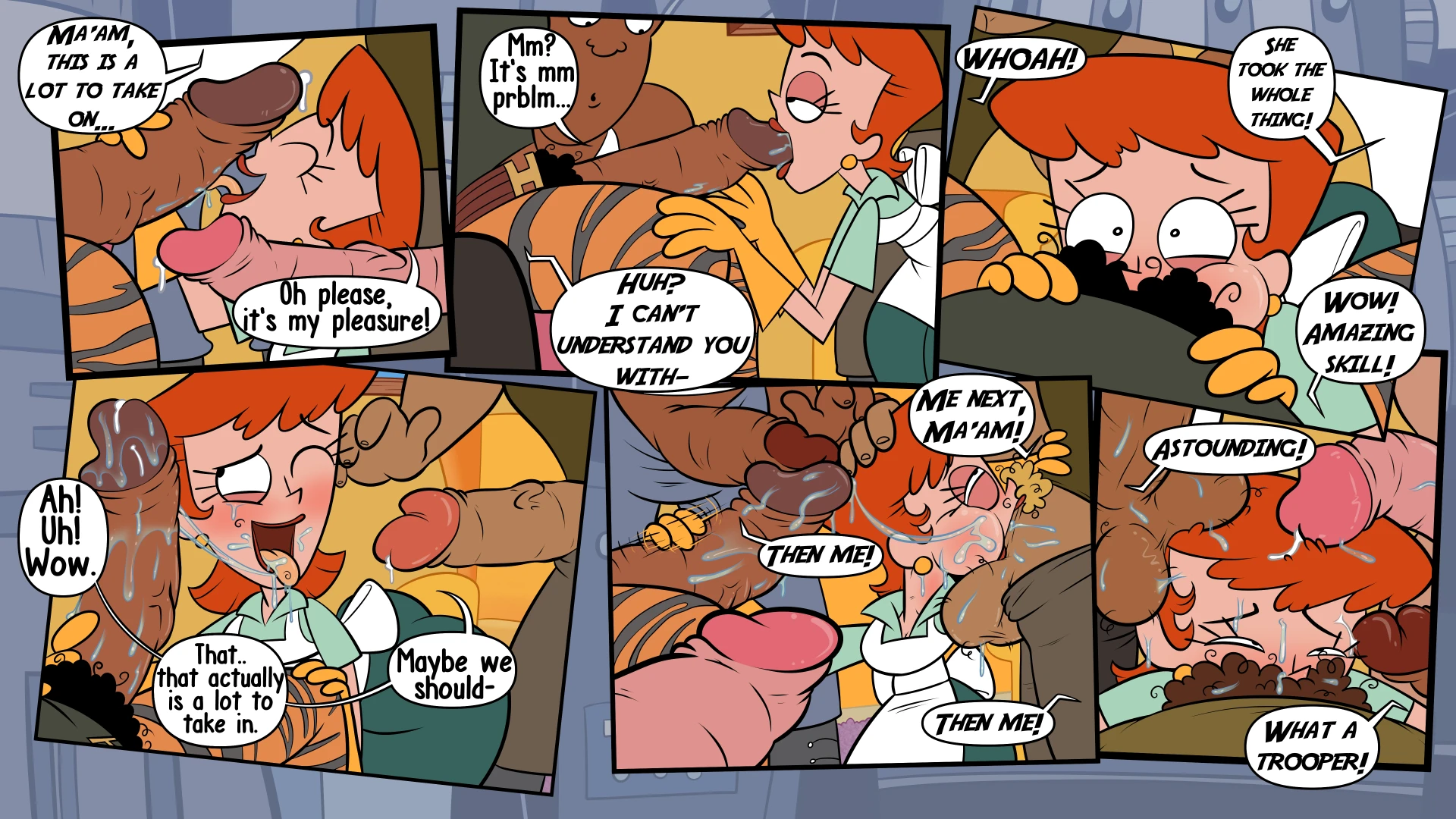 Dexter's Laboratory - Action Skank: Extended Features porn comic picture 6