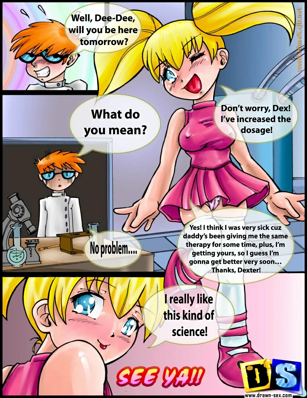 Dexter's Lust Laboratory porn comic picture 11