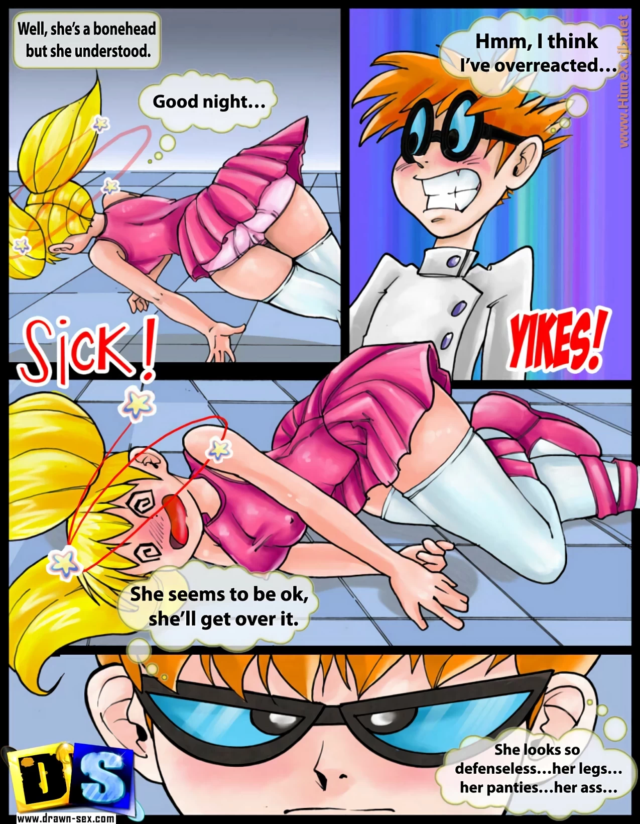 Dexter's Lust Laboratory porn comic picture 4