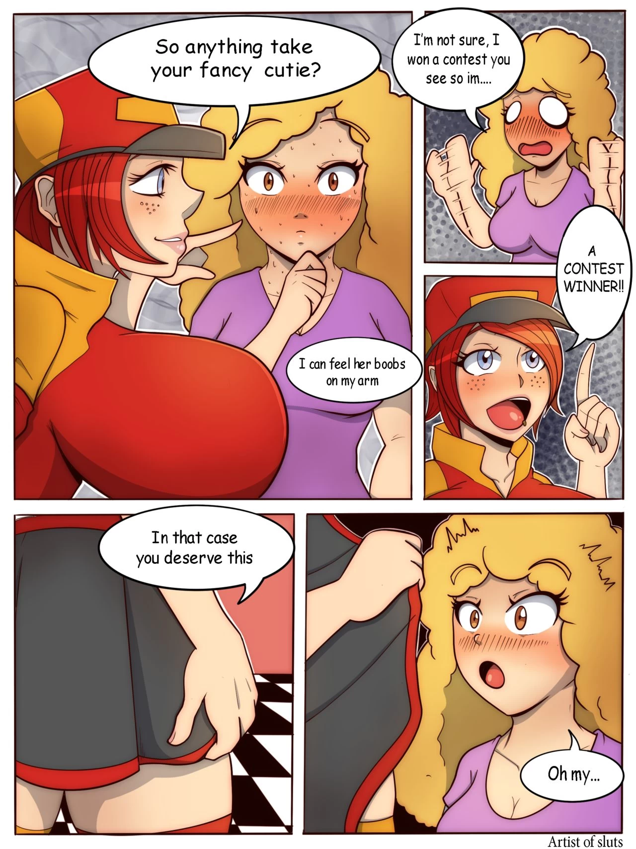 Dick Buns porn comic picture 3