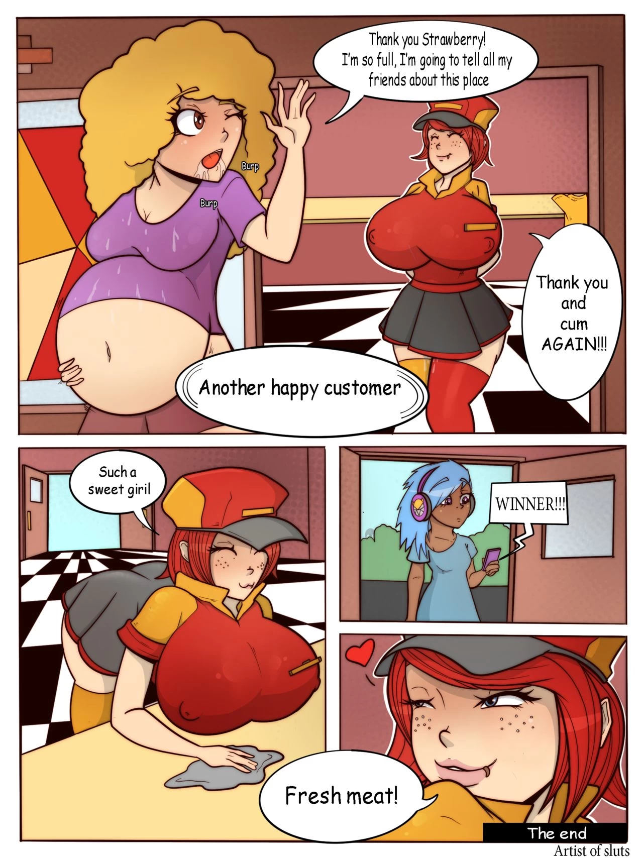 Dick Buns porn comic picture 7
