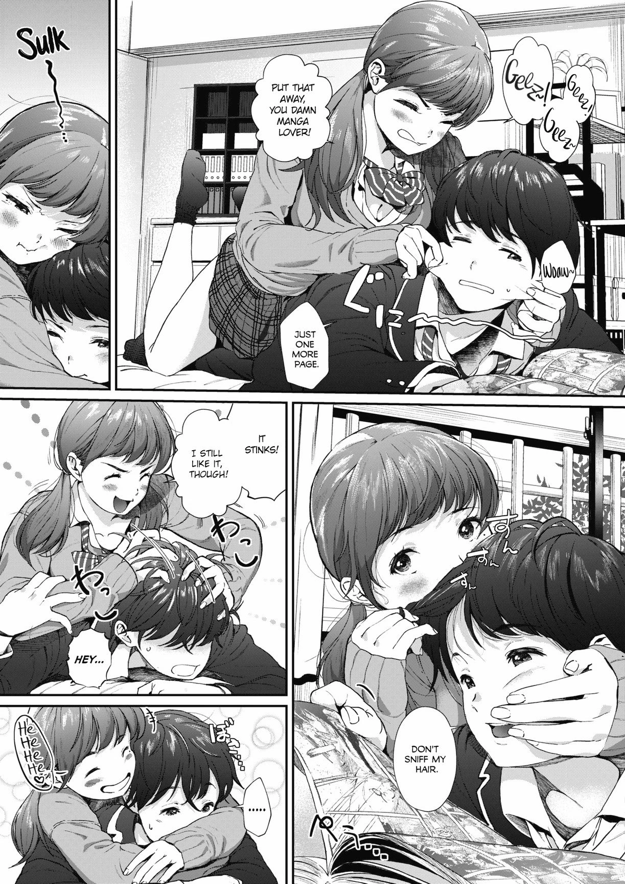 Did Something Good Happen? | Nanka Ii Koto Atta? porn comic picture 3