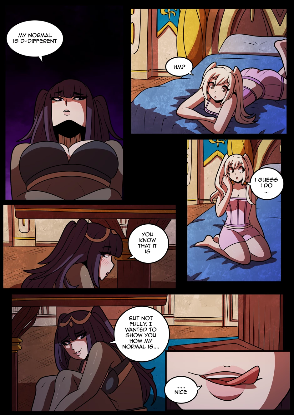 Different Normal porn comic picture 8