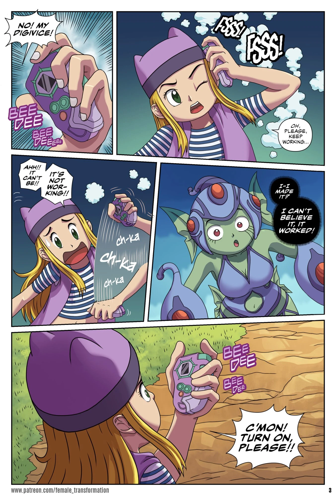 Digi-Glitch! porn comic picture 6