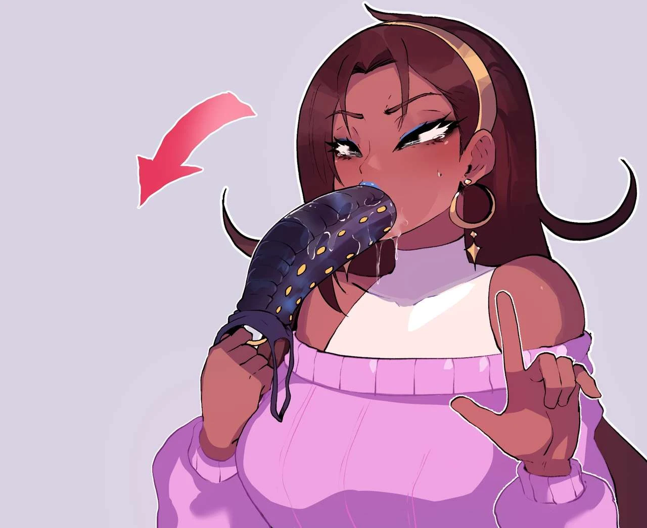 Dildo mask porn comic picture 4