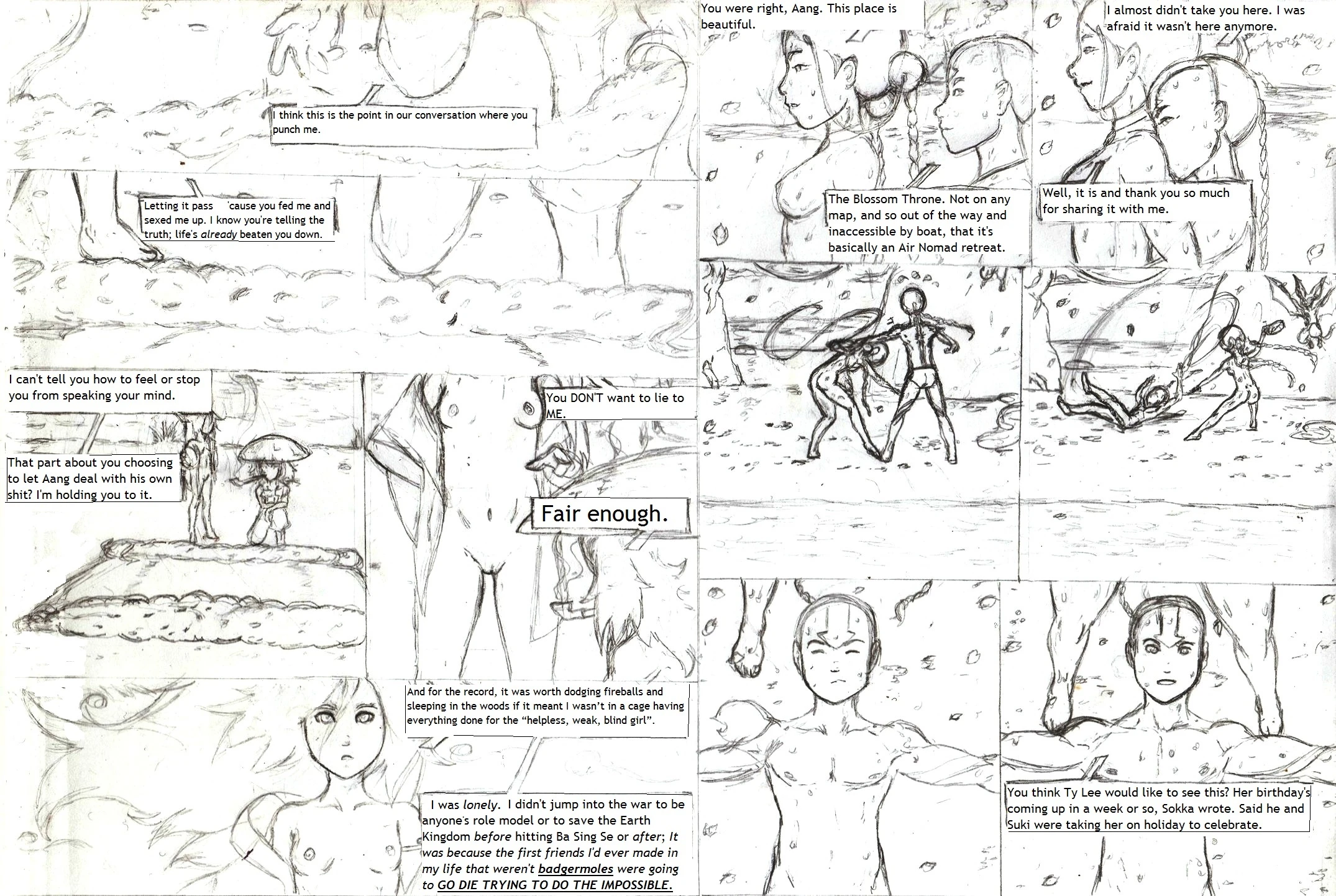 Dirty Business - A Toph Story - Act One porn comic picture 35