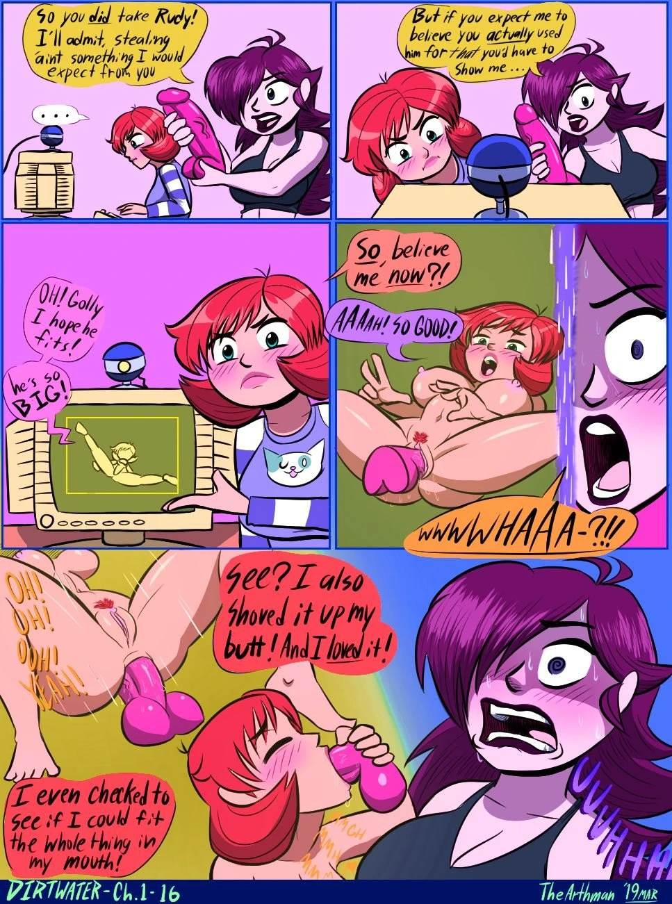 Dirty Little Secret porn comic picture 18