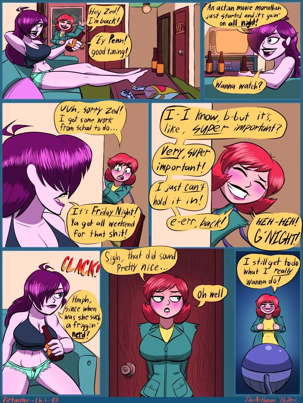 Dirty Little Secret porn comic picture 5