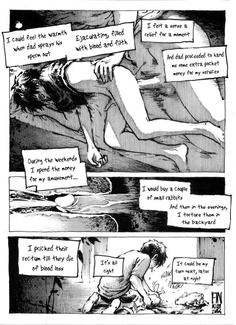 Disodomi Bapak Sendiri porn comic picture 5