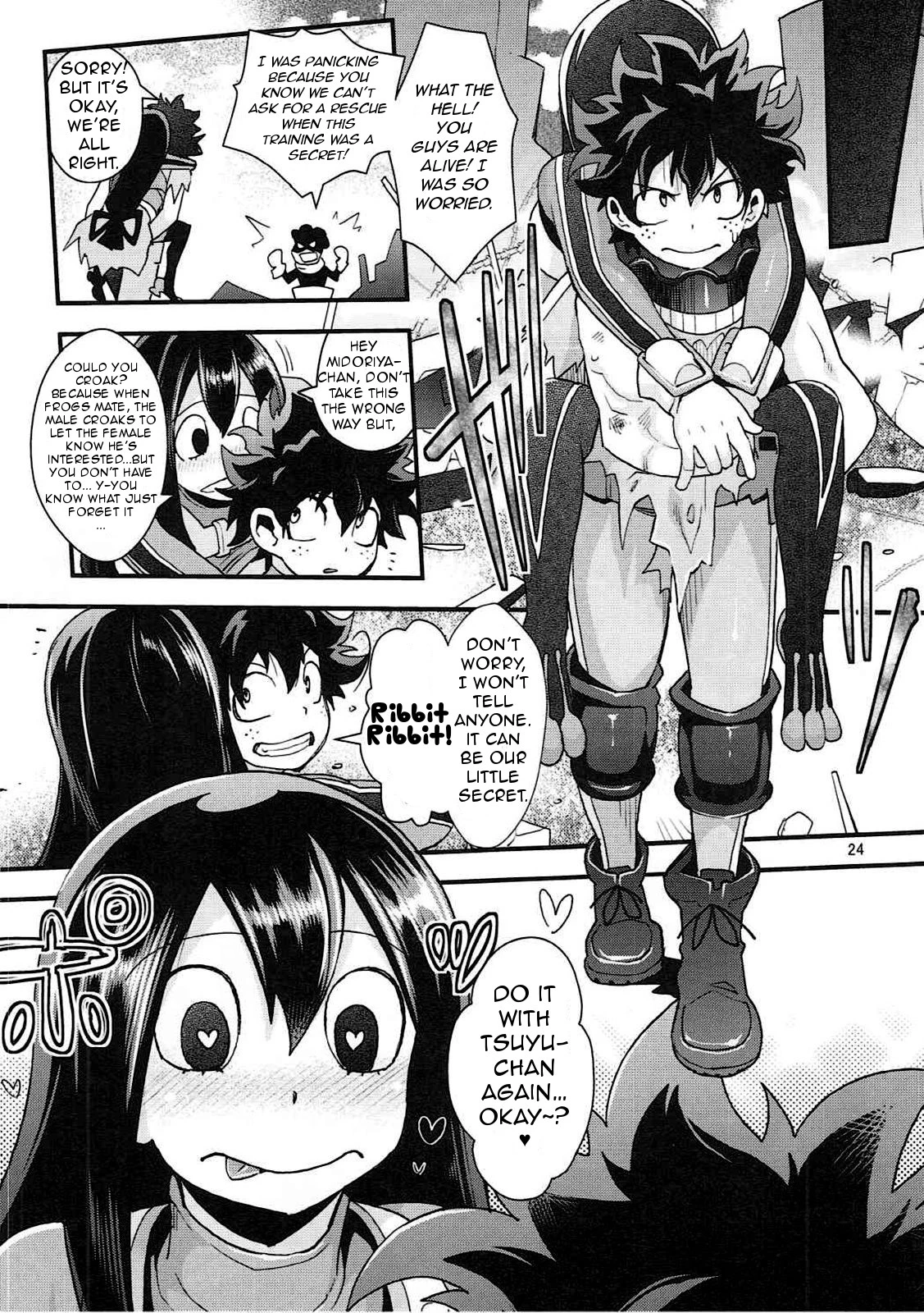 Do Tsuyu-chan ♥ porn comic picture 23