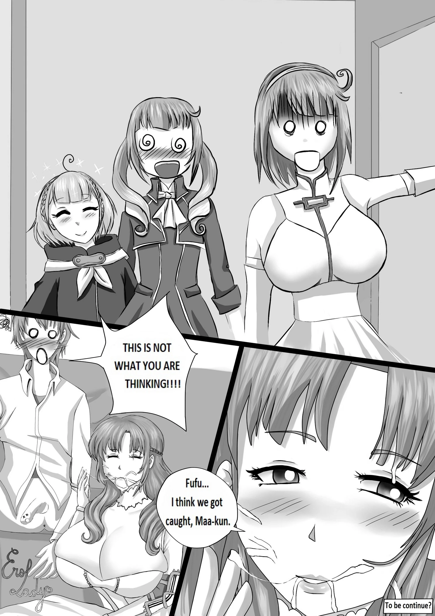 Do you love your MOM Give her two-hit cumshot on face porn comic picture 6