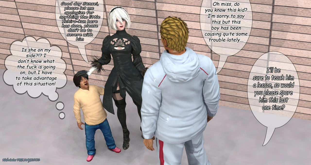 Do you want 2b with a human porn comic picture 10