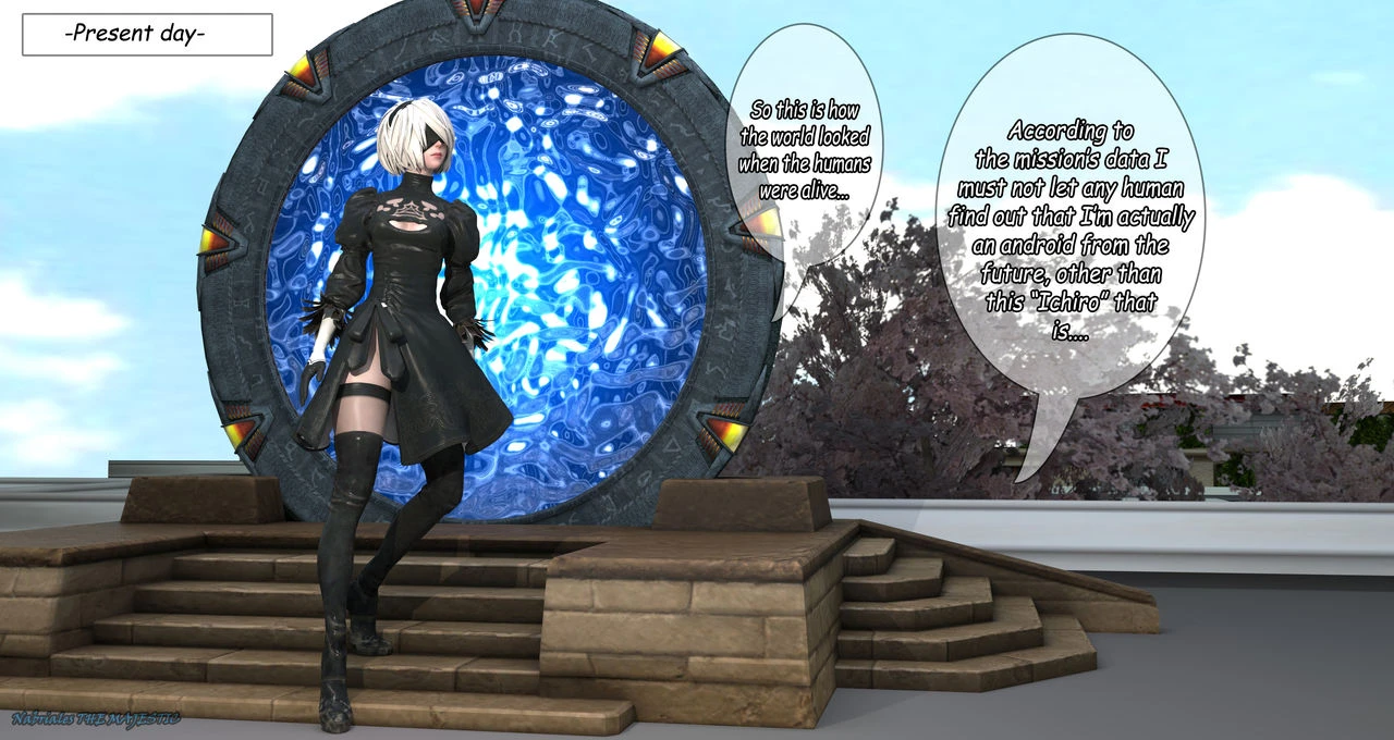 Do you want 2b with a human porn comic picture 6