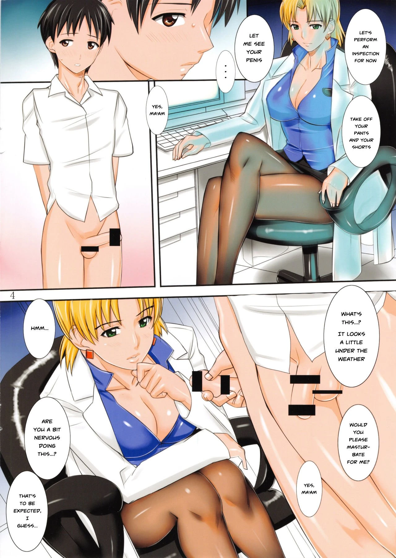 Doctor's Beloved Pantyhose porn comic picture 4