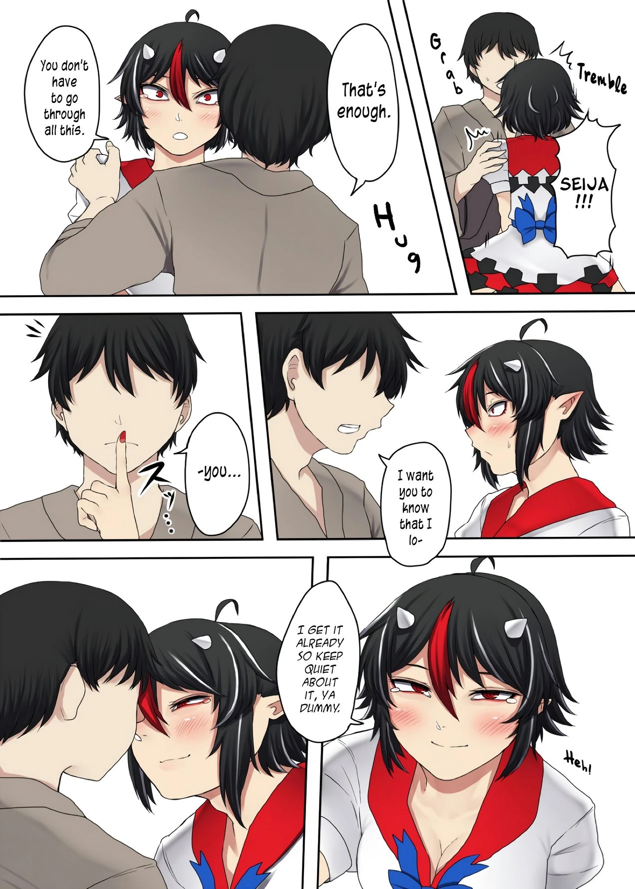 Doing "it" with an honest Seija porn comic picture 10