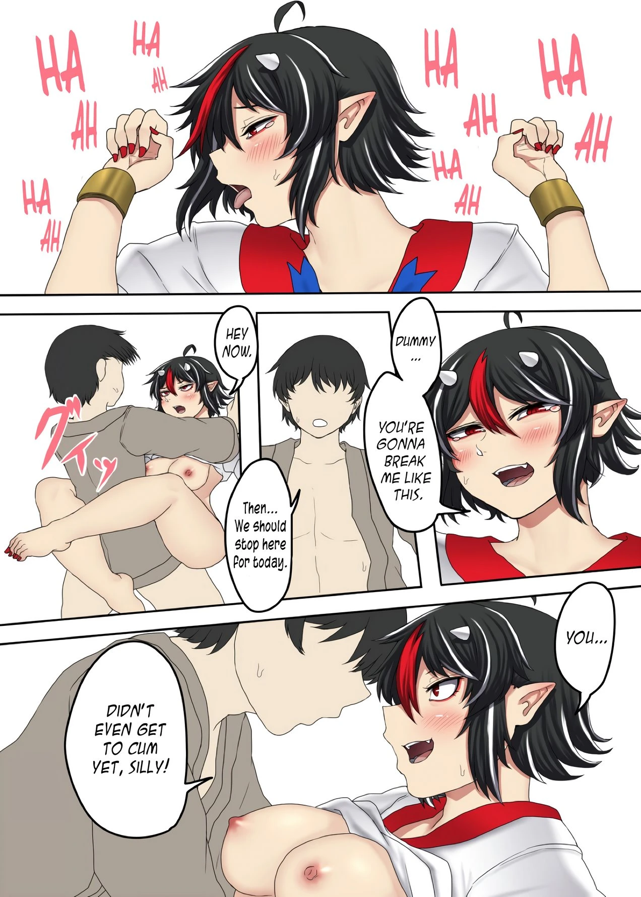 Doing "it" with an honest Seija porn comic picture 15